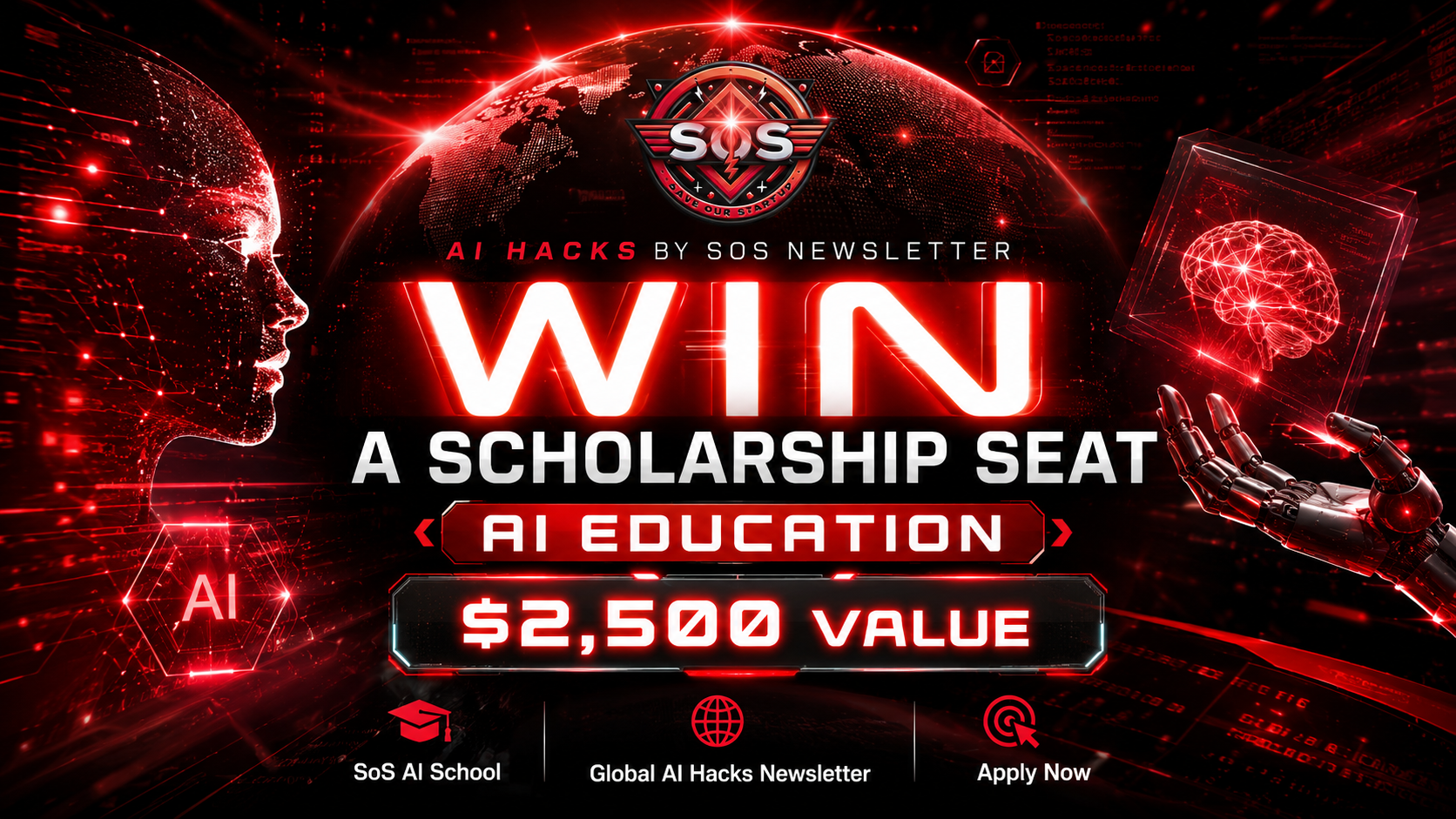 Win a scholarship seat — AI education, $2,500 value